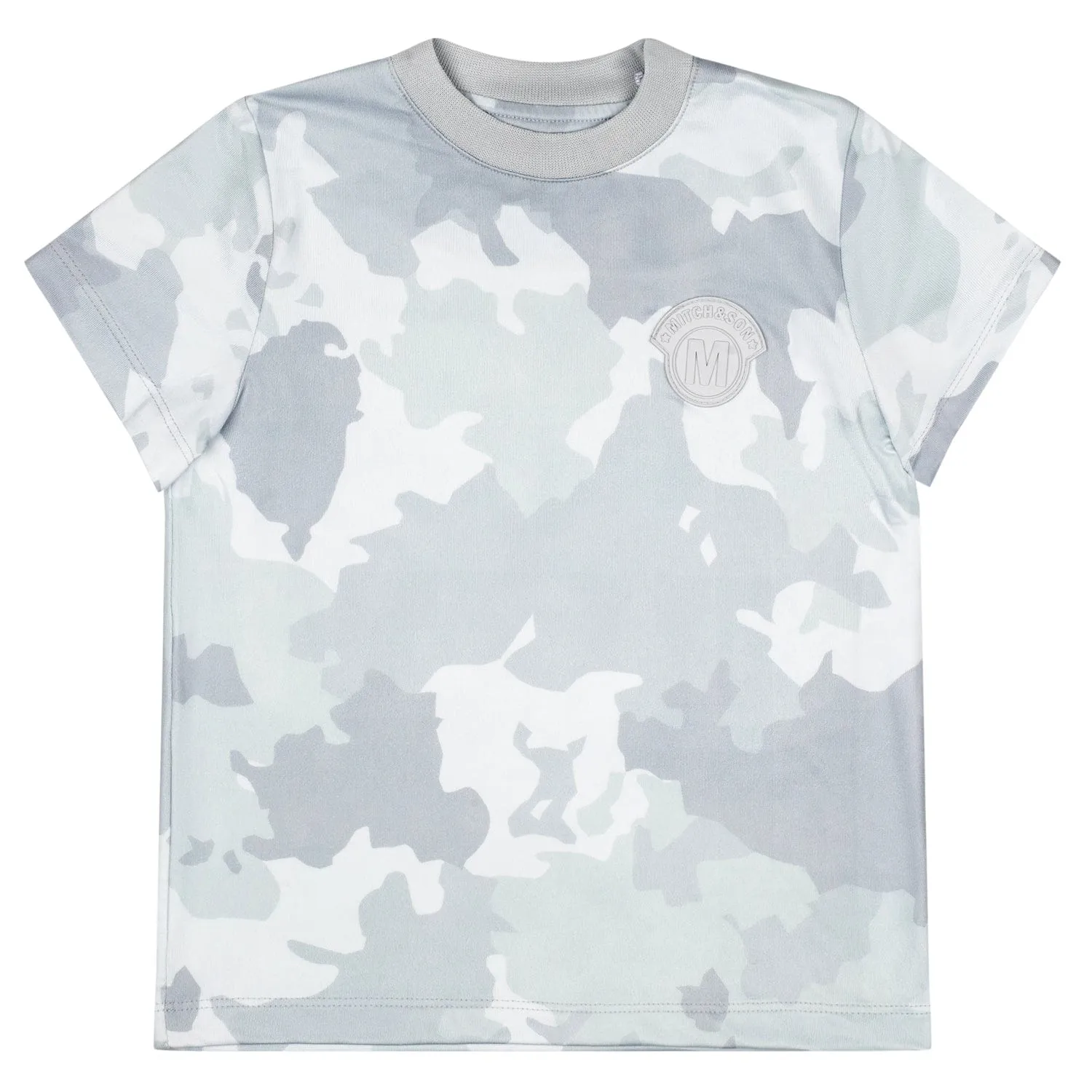 MITCH & SON - Wesley JNR Camo Jersey Set - Grey