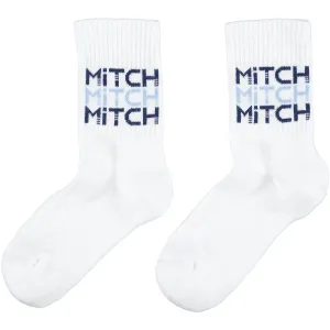 MITCH - Maine Signature Sports Sock - White