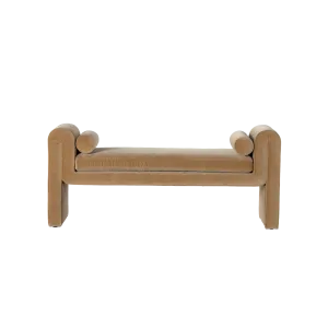 Mitchell Accent Bench in Camel