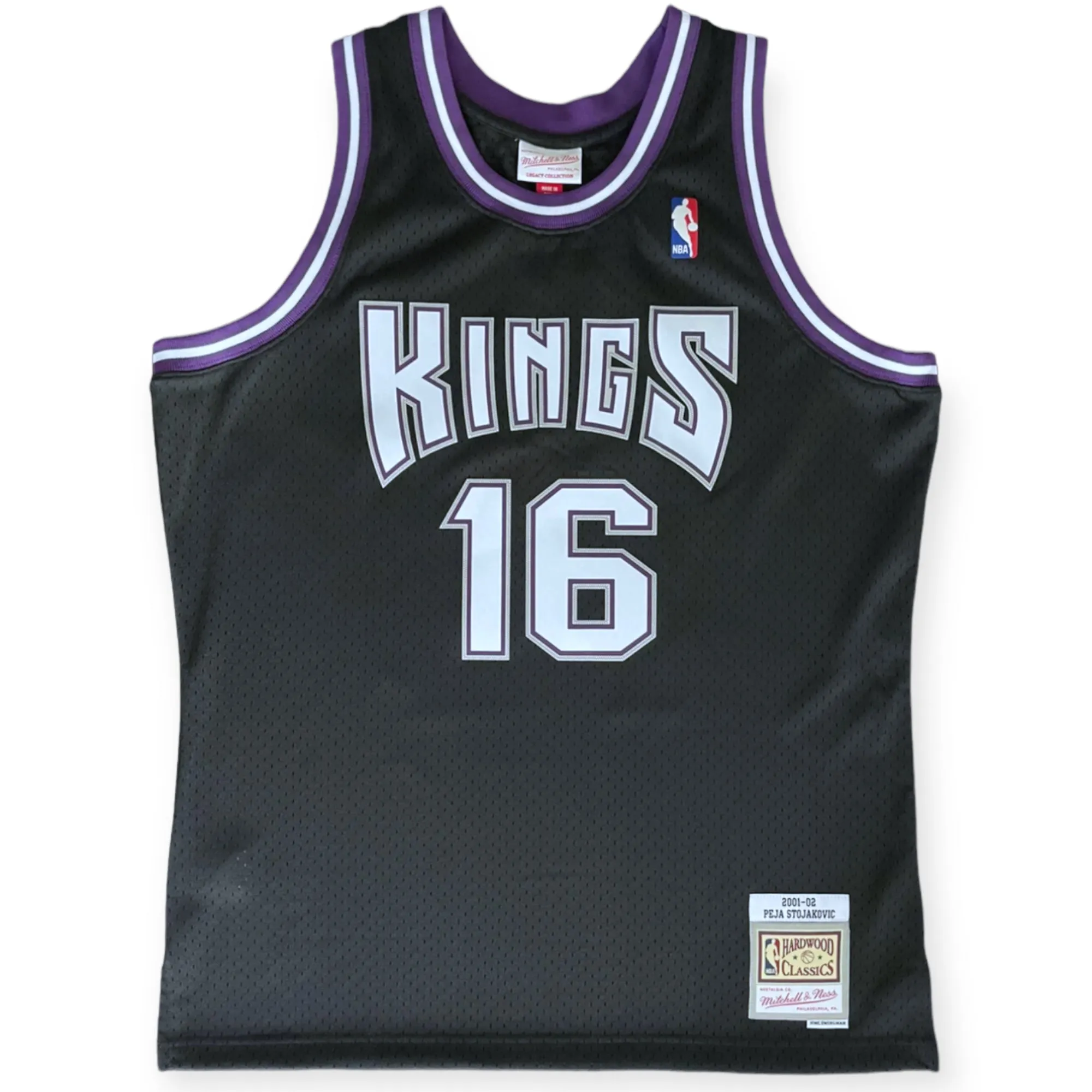 Mitchell&Ness Peja Stojaković Sacramento Kings 2001-2002 Hardwood Classic Swingman Jersey