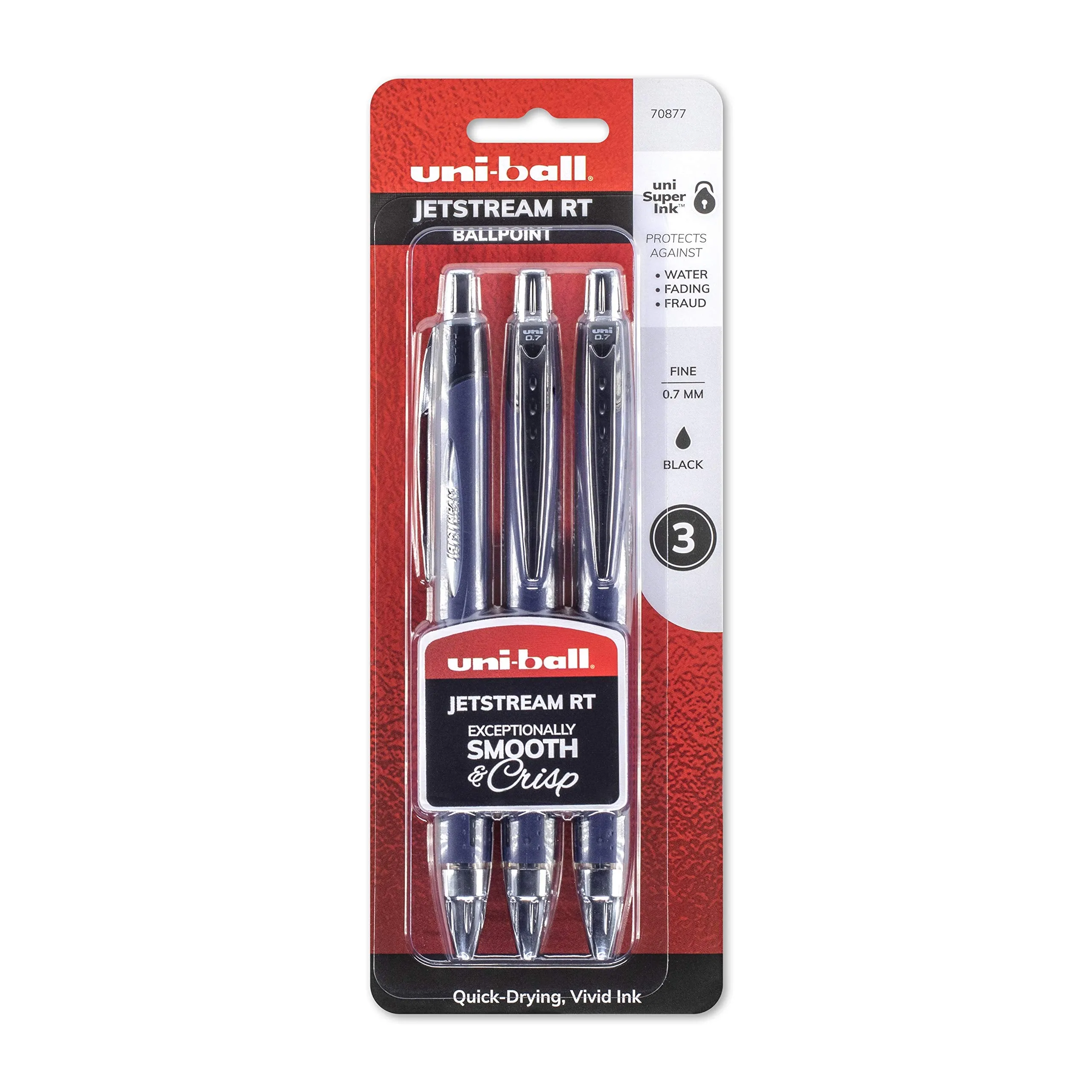 Mitsubishi Jetstream Colours Ret. 0.7mm Red Pack