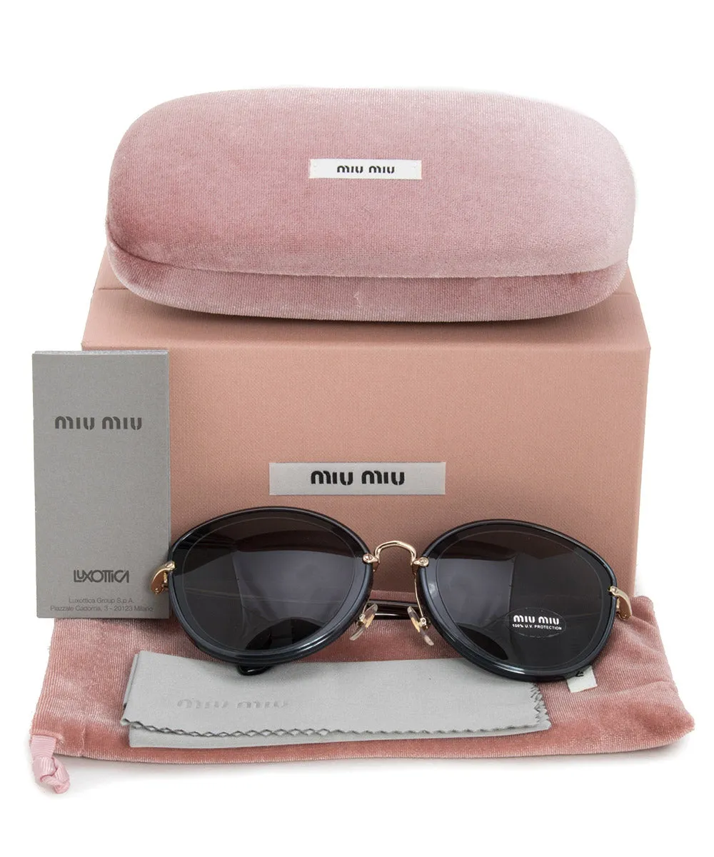 Miu Miu Round Sunglasses SMU50RS 1AB9K1 54