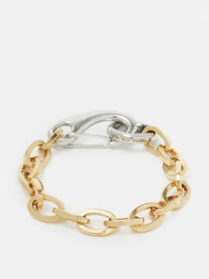 Mixed metal bracelet