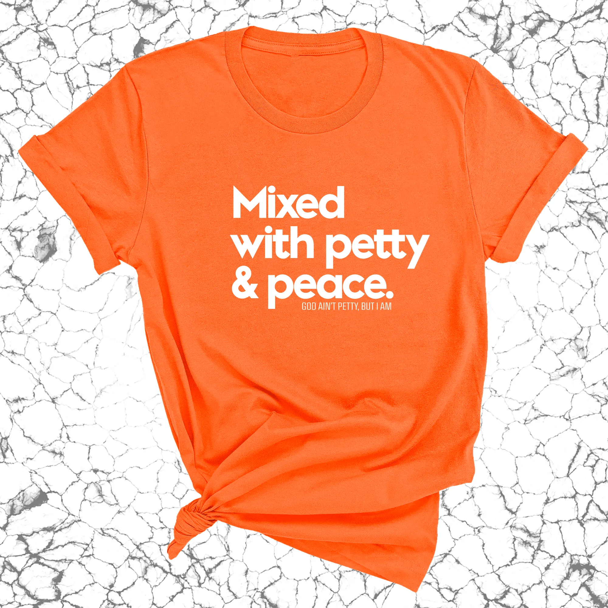 Mixed with petty & peace Unisex Tee