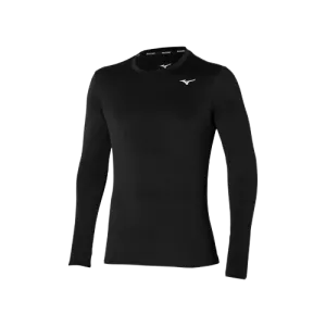 MIZUNO IMPULSE CORE LS TEE - MENS - BLACK