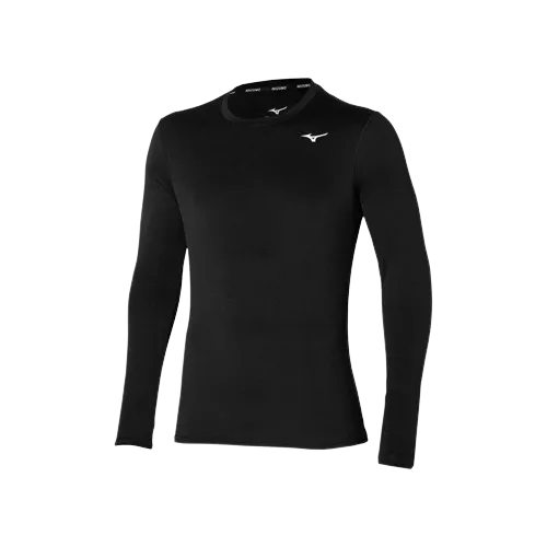 MIZUNO IMPULSE CORE LS TEE - MENS - BLACK