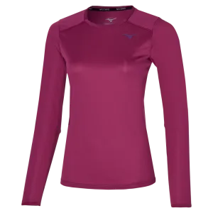 Mizuno Womens Two Loop 88 Gym T-Shirt - Magenta Haze