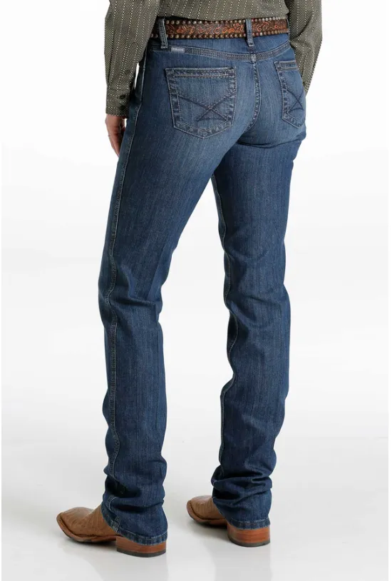 MJ83253001 - Cinch Women’s Shannon Jeans - Medium Stone