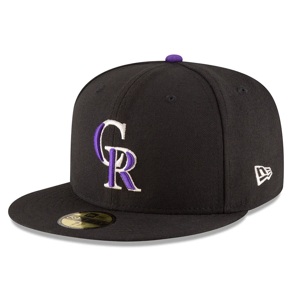 MLB Colorado Rockies New Era Authentic Collection Home On-Field 59FIFTY Fitted Hat