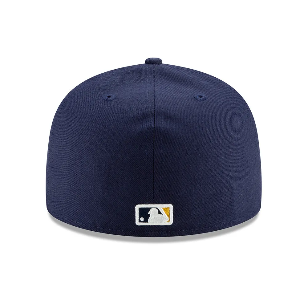 MLB Milwaukee Brewers New Era Authentic Collection Home On-Field 59FIFTY Fitted Hat