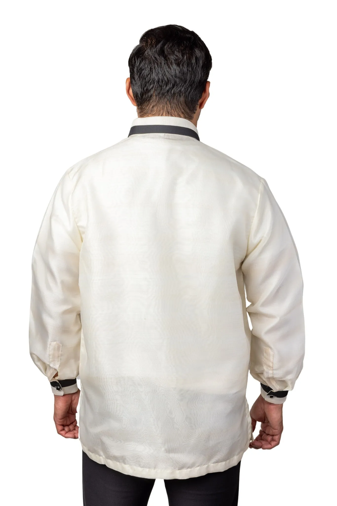 MO33 - Organza Pina Barong Tagalog with Lining