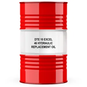 Mobil DTE 10 Excel 46 Hydraulic Replacement Oil by RDT - 55 Gallon Drum