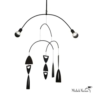 Mobile Eclipse Chandelier in Black