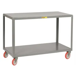 Mobile Table w/ Bottom Shelf