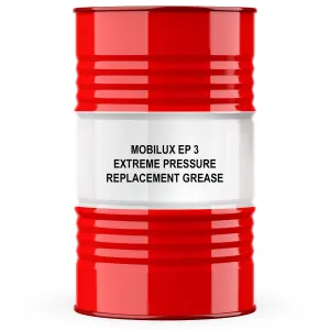 Mobilux EP 3 Extreme Pressure Replacement Grease by RDT - 400LB Drum