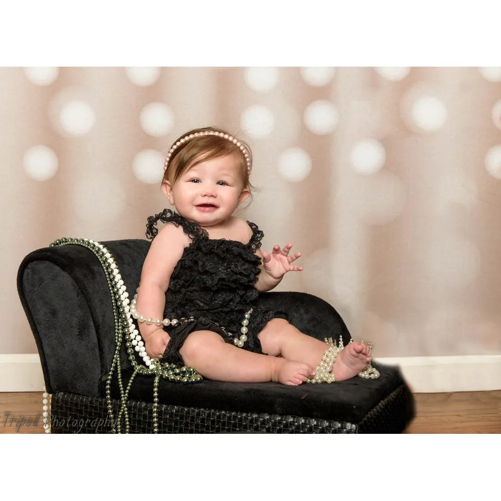 Mocha Bokeh Printed Backdrop