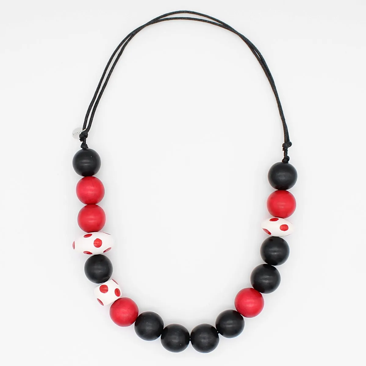 Mod Dot Statement Necklace