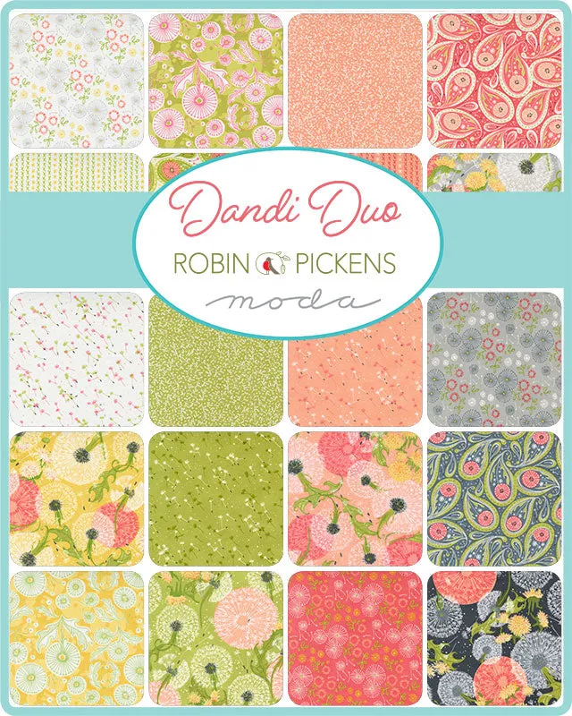 Moda Dandi Duo Disappearing Nine Patch Quilt Kit