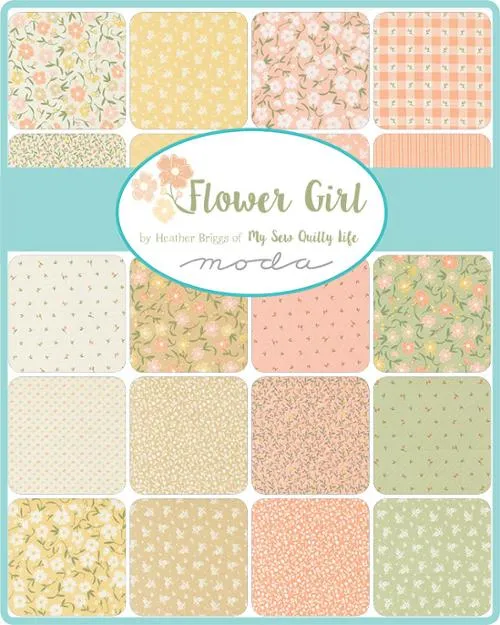 Moda Fabric Flower Girl Layer Cake