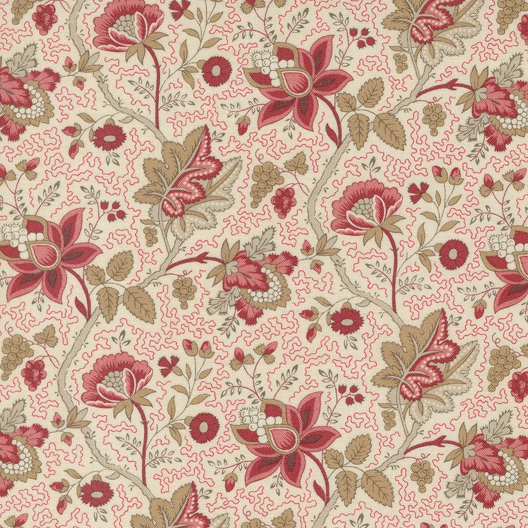 Moda Fabrics Chateau De Chantilly Pearl 13944 16