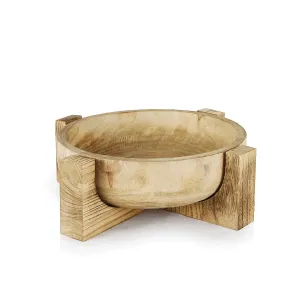 Moda Natural Wood Bowl