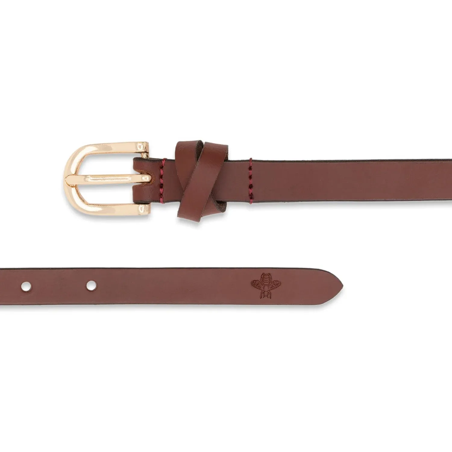 Mode By Red Tape Leather Belt For Women | Solid Leather Belt | Classic And Durable