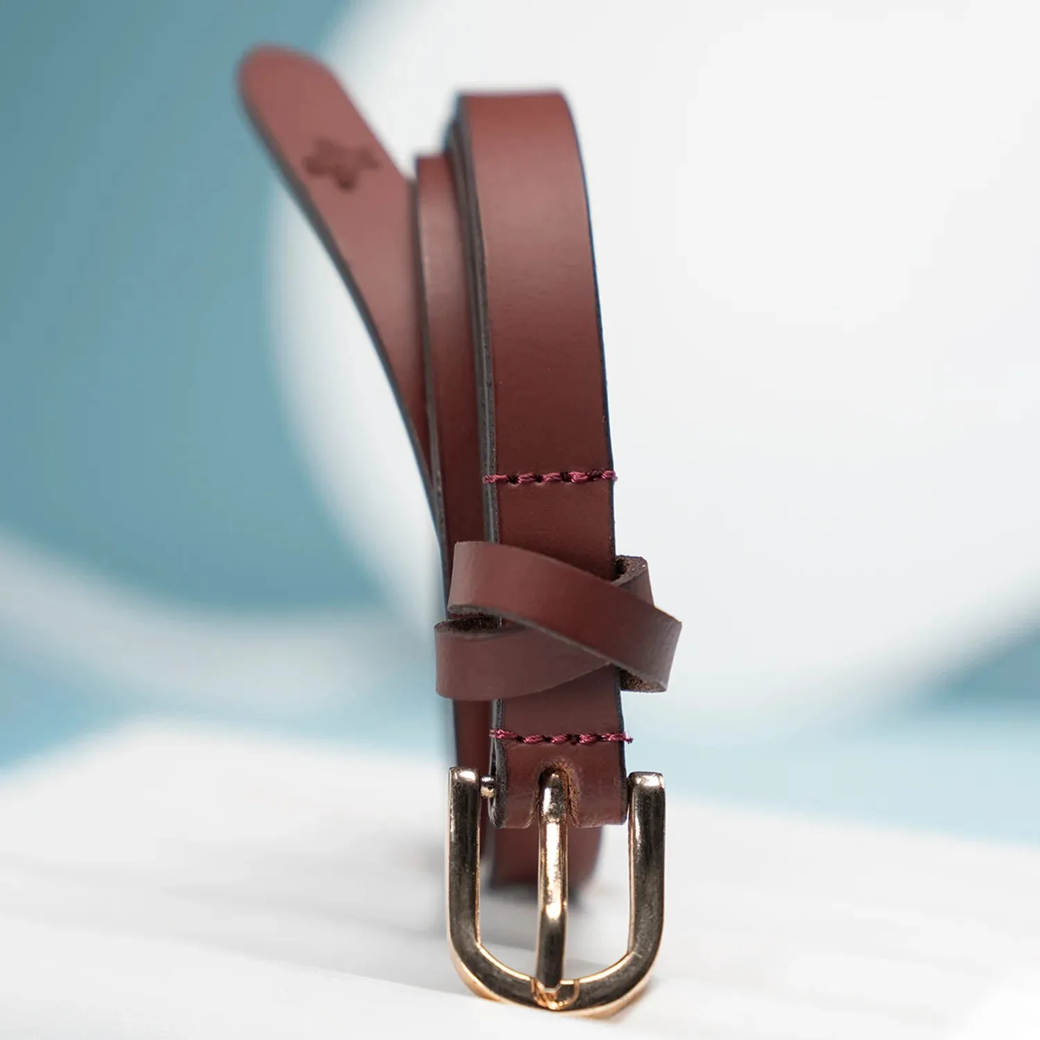 Mode By Red Tape Leather Belt For Women | Solid Leather Belt | Classic And Durable