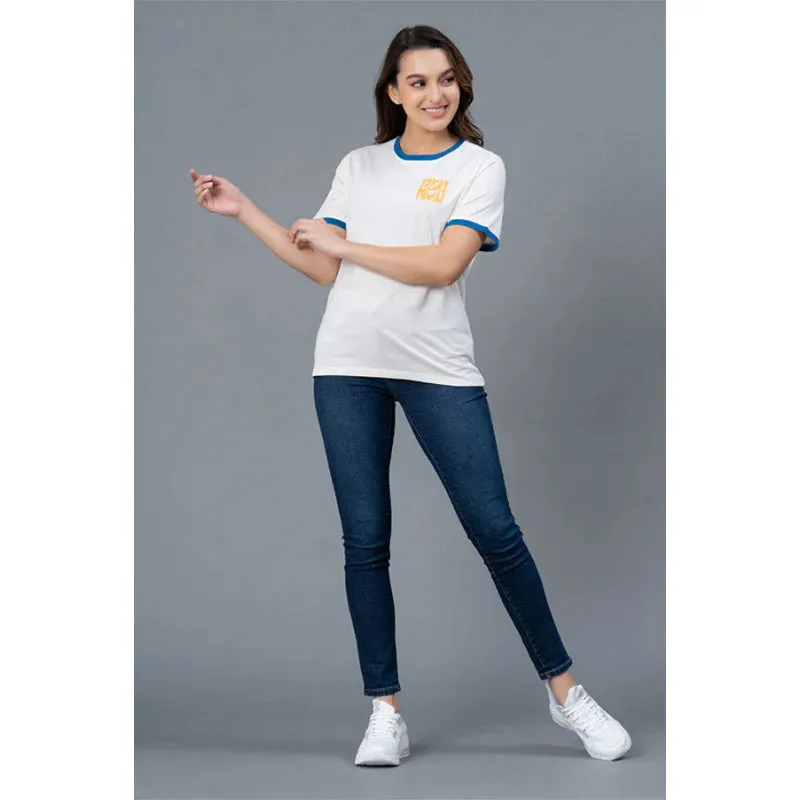 Mode by RedTape Casual Graphic Print T-Shirt for Women | Comfortable Casual T-Shirt for Women