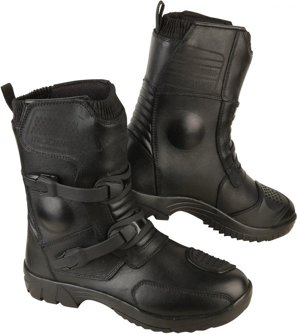 Modeka Tariko motorcycle boots, black