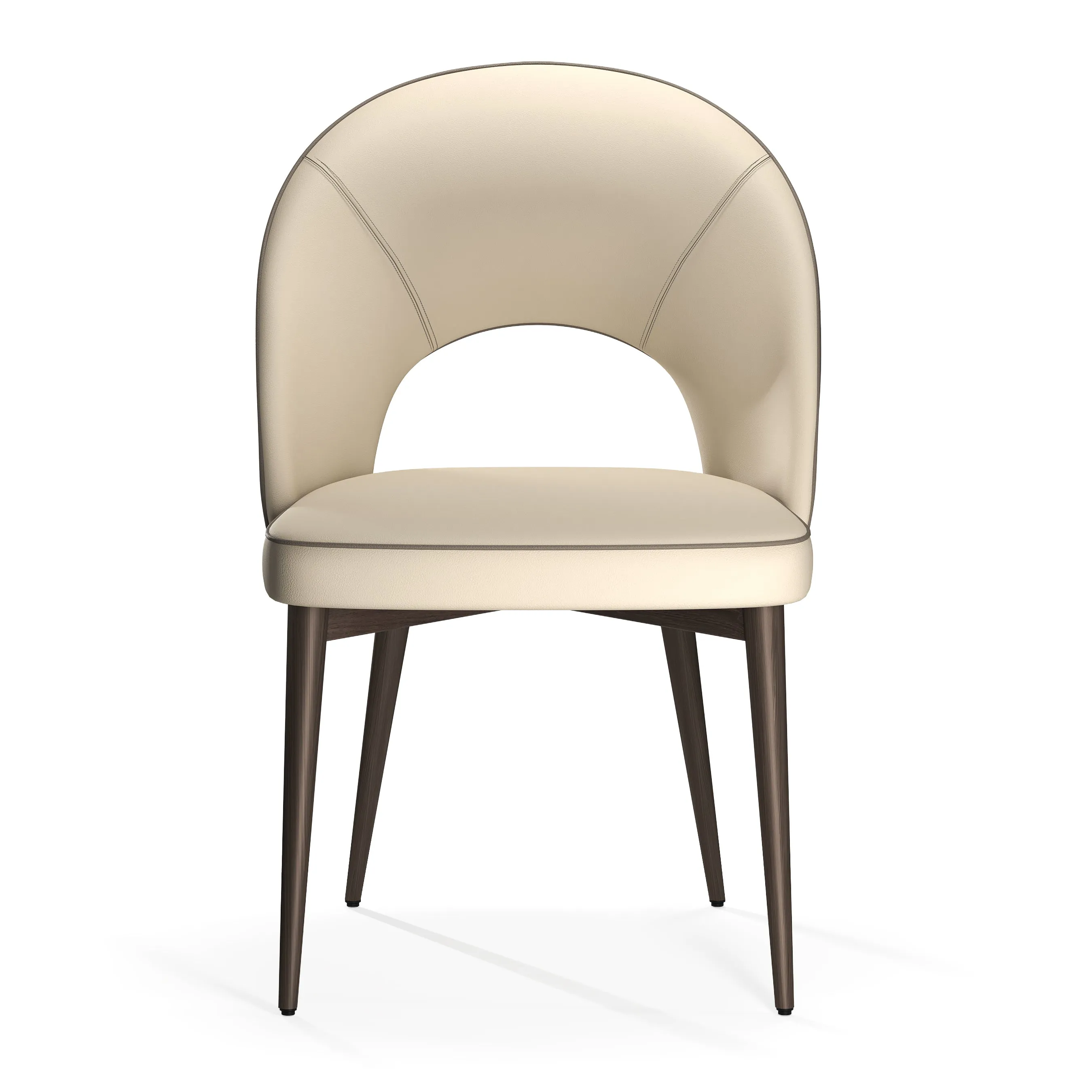 Modena Beige Two Tone Dining Chair