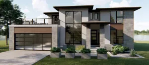 Modern 4-Bedroom Home with Spacious Design