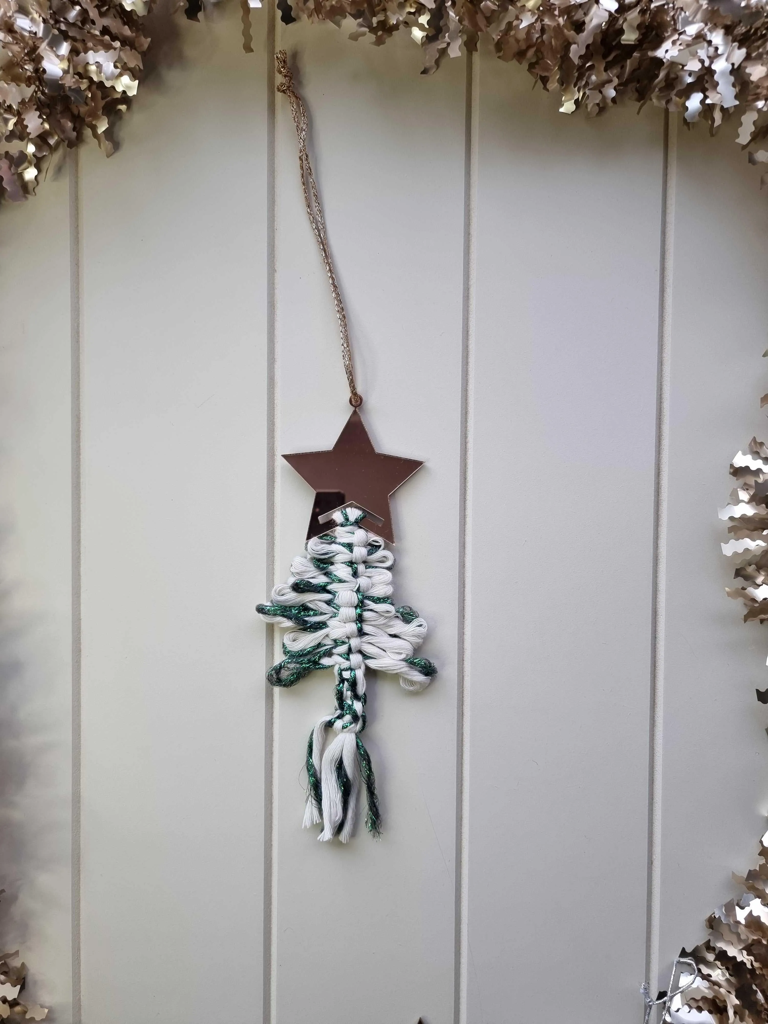 Modern Acrylic Star Christmas DIY | Gold-Rose Gold-Silver