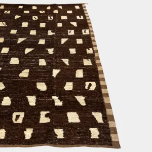 Modern Brown Area Rug