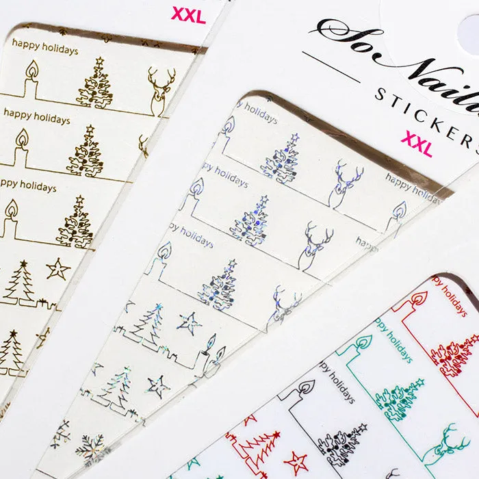 Modern Christmas Sticker Set - SAVE 30%