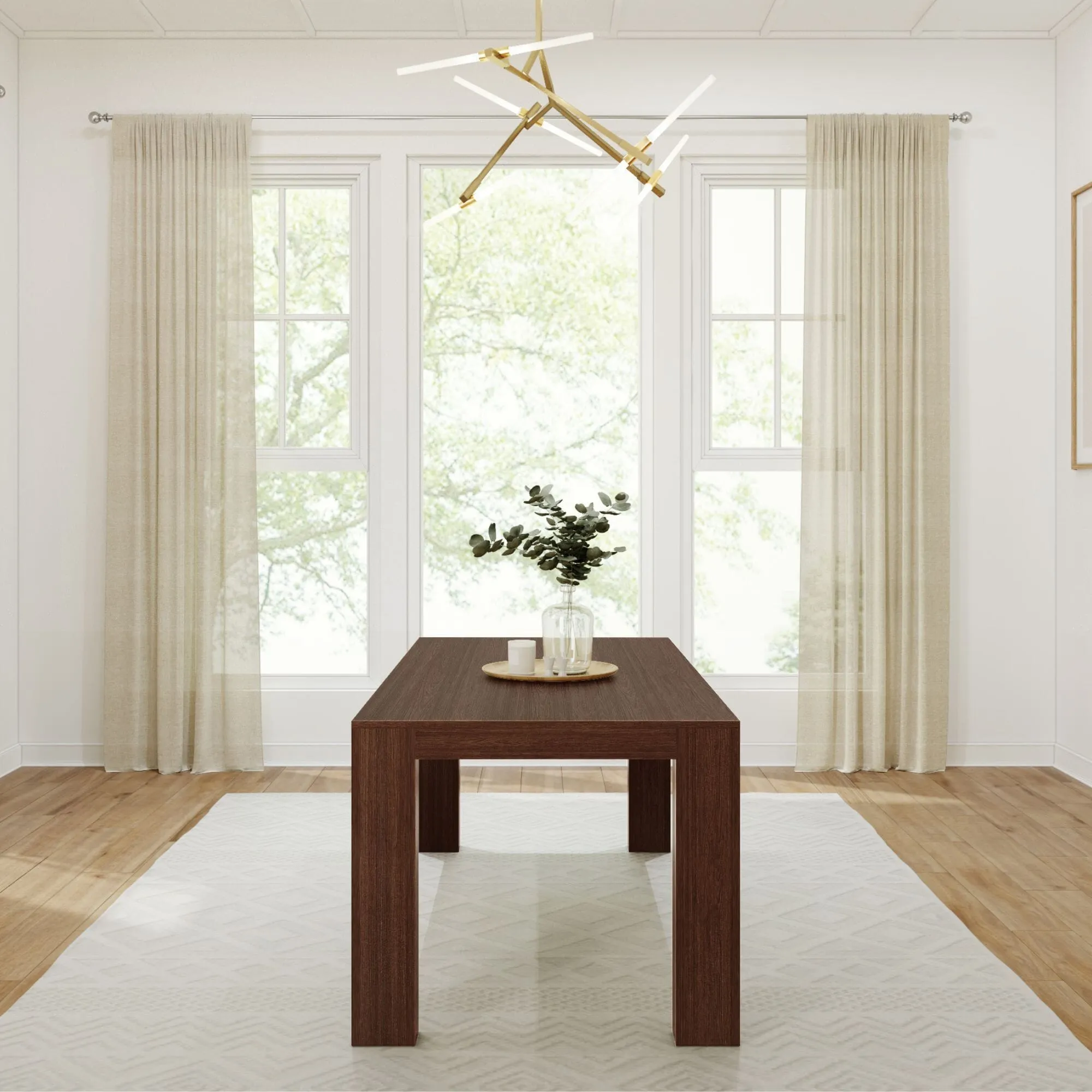 Modern Dining Table - 72"