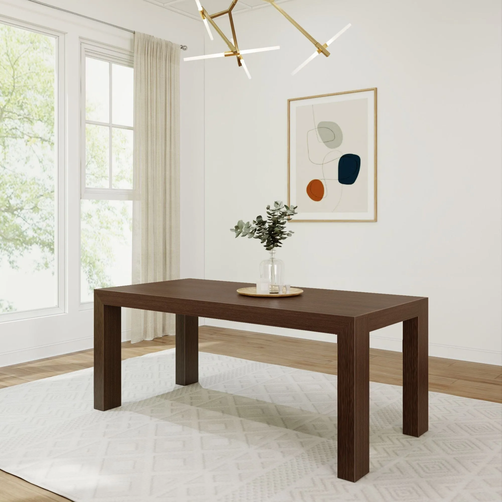 Modern Dining Table - 72"