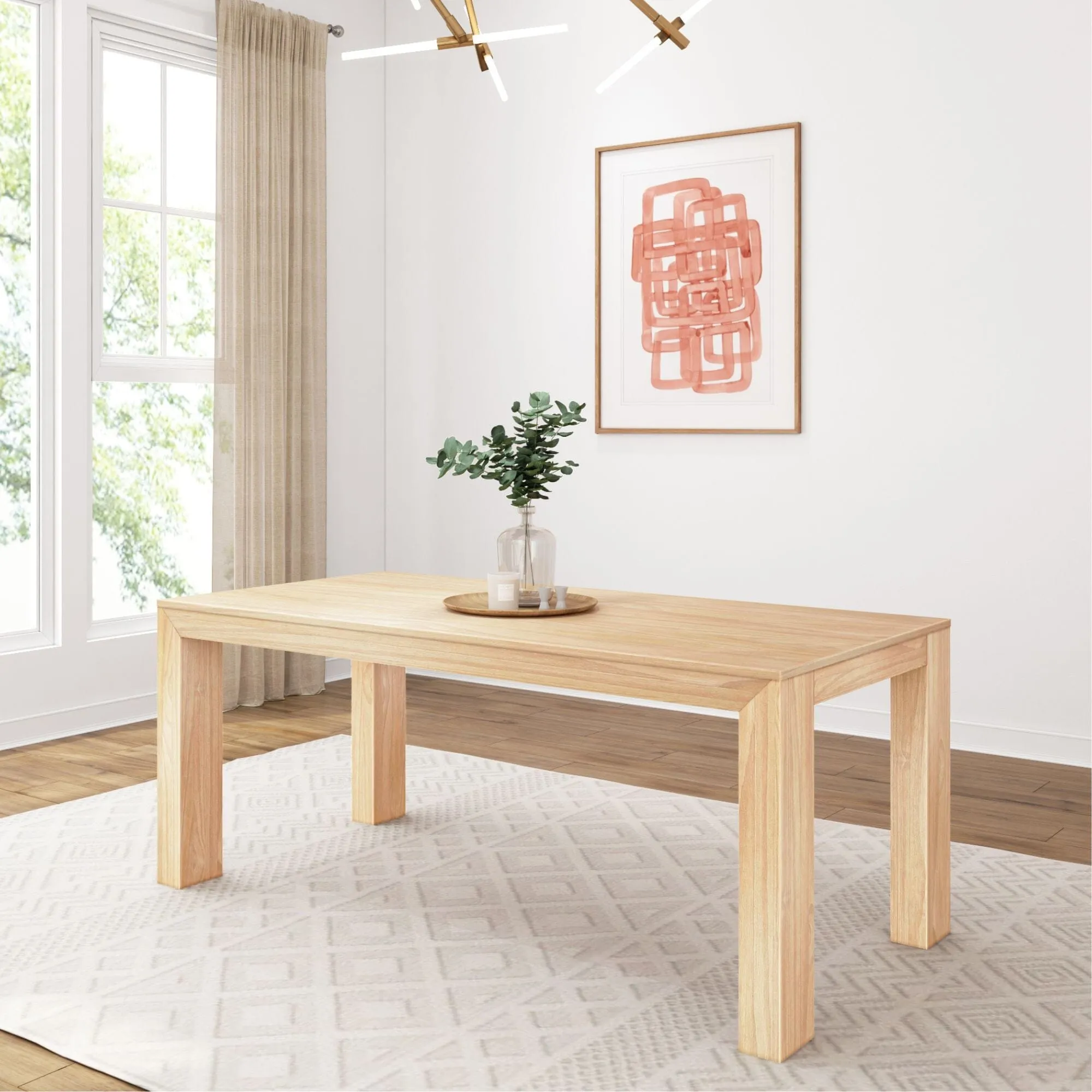 Modern Dining Table - 72"