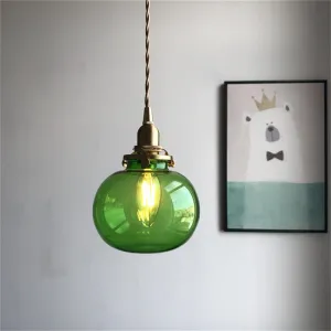 Modern Glass Pendant Light Decorative Hanging Lamp