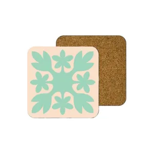 Modern Quilt Style G MDF Coaster