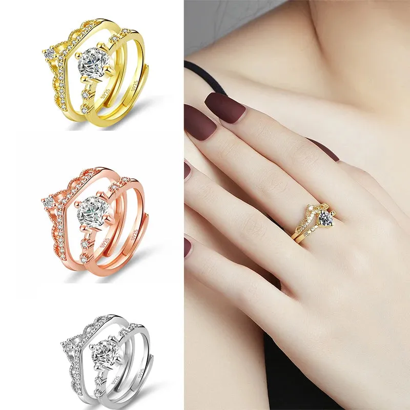 Modern Style Jewelry Geometric Ring