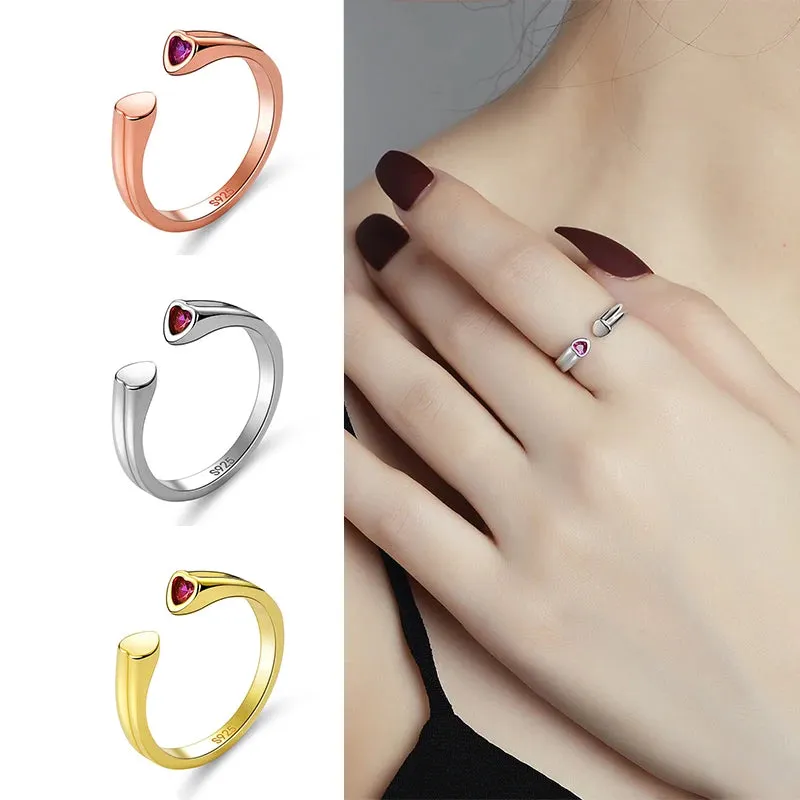 Modern Style Jewelry Geometric Ring