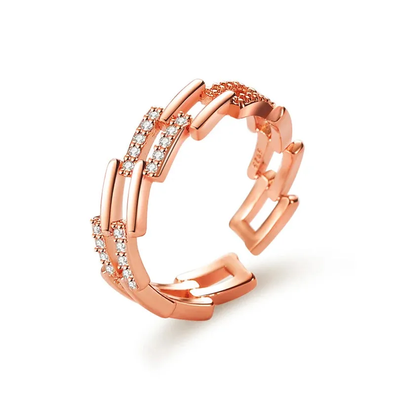 Modern Style Jewelry Geometric Ring