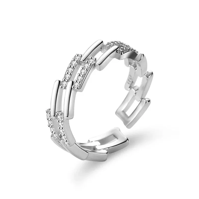 Modern Style Jewelry Geometric Ring