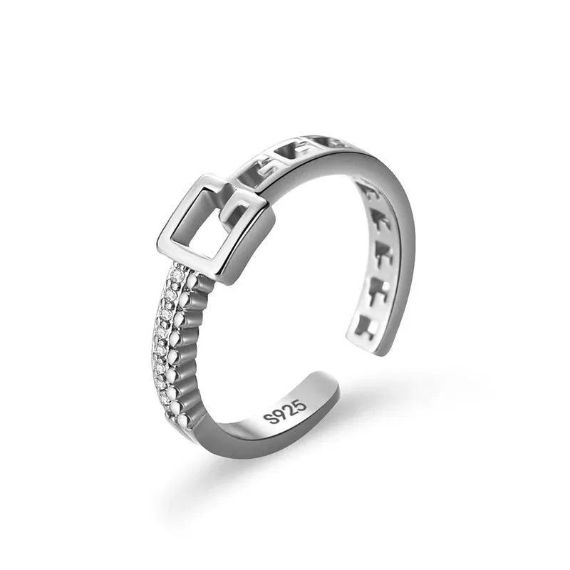 Modern Style Jewelry Geometric Ring