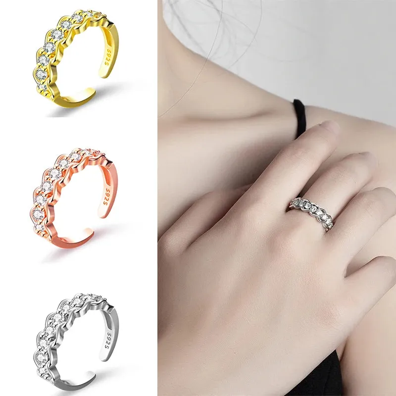 Modern Style Jewelry Geometric Ring