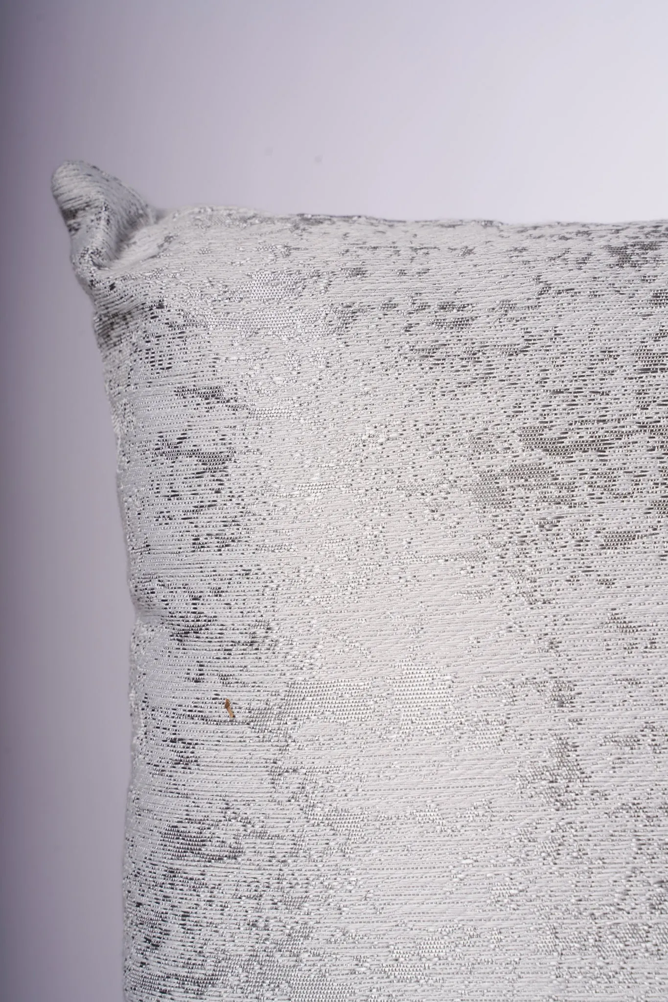 Modish Pillow-Cream/Silver Combination