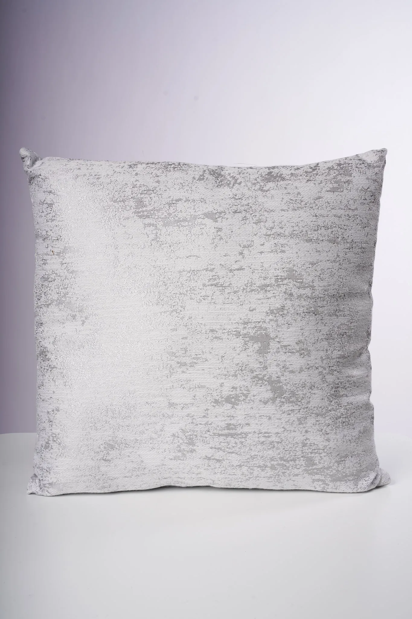 Modish Pillow-Cream/Silver Combination