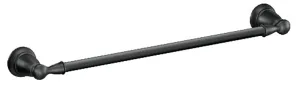 Moen Banbury Y2624BL Towel Bar, 24 in L Rod, Zinc, Matte, Wall Mounting :CD  1: QUANTITY: 1