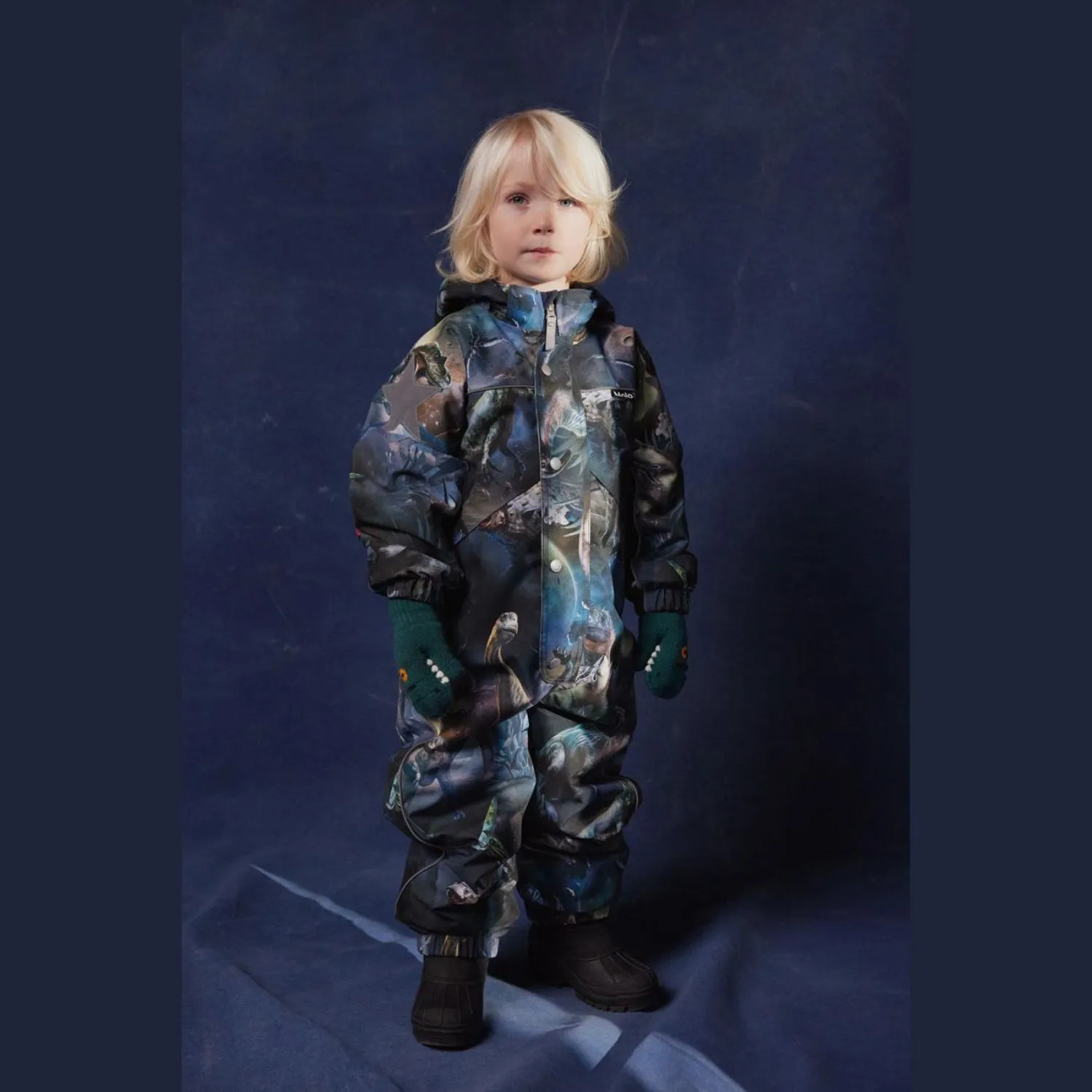 Molo Dino In Space Polaris Snowsuit