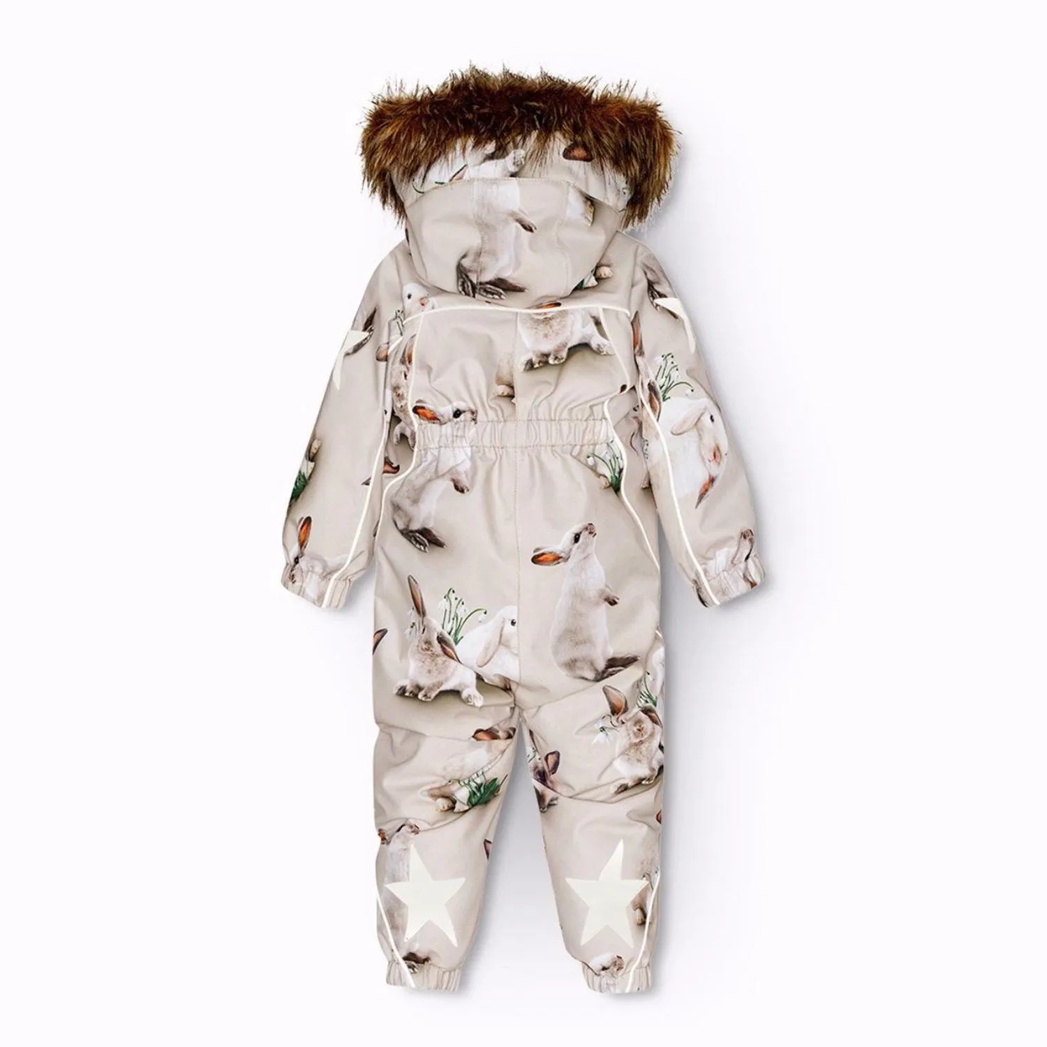 Molo Winter Rabbits Pyxis Fur Snowsuit